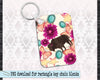 buffalo rectangle keychain sublimation PNG download