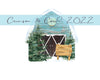 Barn ornament Christmas design PNG