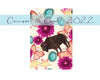 buffalo rectangle keychain sublimation PNG download