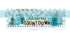 Christmas countdown design PNG