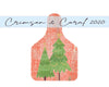 Christmas Sublimation png download for cow tag ornament