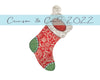 Stocking ornament sublimation PNG