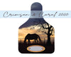 Family ranch sublimation png design for cow tag ornament
