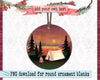 camping christmas digital download PNG