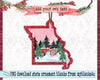 Missouri Christmas ornament