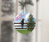 Girl Christmas ornament sublimation png