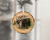 wood slice sublimation png bundle for round ornaments