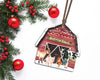 Barnyard Christmas ornament PNG digital download