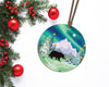 Christmas bear ornament design