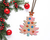 Ornament sublimation design for christmas tree blank